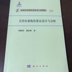 信息与计算科学丛书·典藏版（59）：支持向量机的算法设计与分析