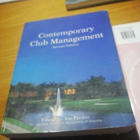 contemporary club management second edition