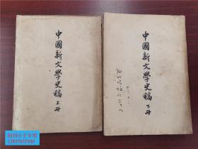 中国新文学史稿（上下全二册）