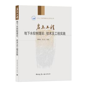 岩土工程：地下水控制理论、技术及工程实践/岩土工程西湖论坛系列丛书