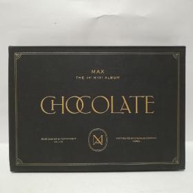 MAX  THE  IST  MINI  ALBUM  CHOCOLATE  明星个人专辑盘和写真集