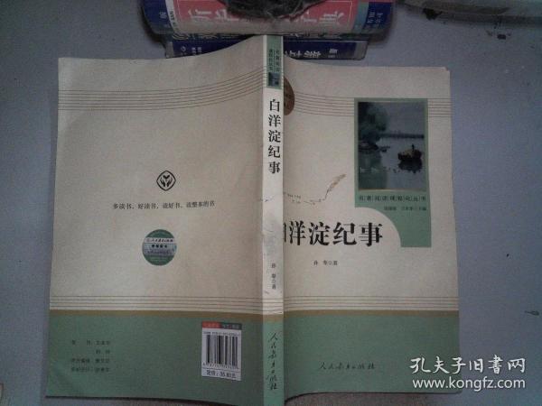 白洋淀纪事 名著阅读课程化丛书（统编语文教材配套阅读）七年级上