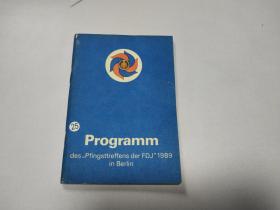 Programm   1989 in  Berlin