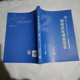 2019湖南民生调查报告