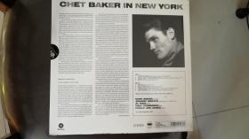 进口黑胶唱片 CHET BAKER IN NEW YORK