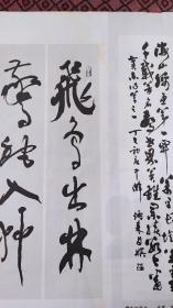 画页（散页印刷品）--书法-草书条幅（刘炳森)，草书四言联(吴建贤)，齐燕铭篆刻作品选581