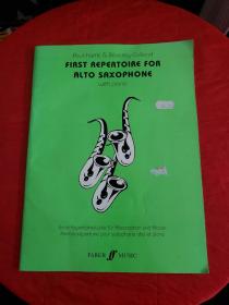 FIRST REPERTOIRE FOR ALTO SAXOPHONE