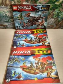 Lego Ninjago ，乐高幻影忍者 等（共三本合售）国外原版书