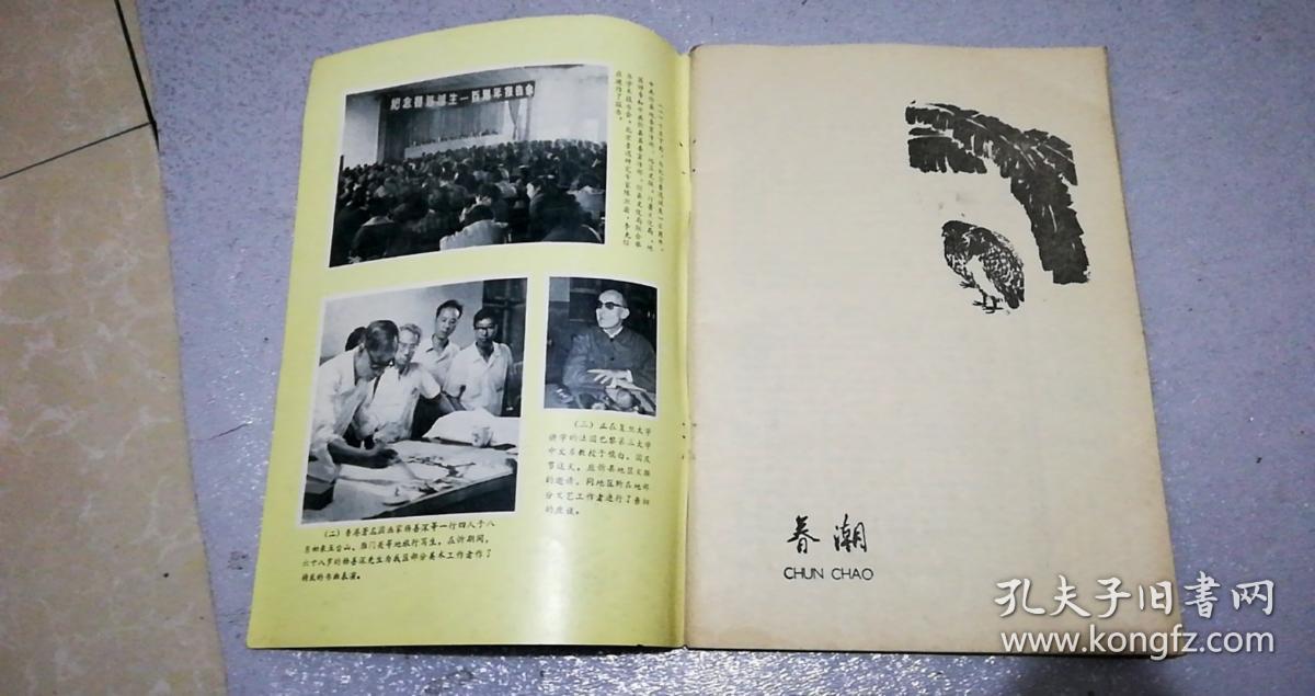 春潮1981.3/4期合刊，116页——京津晋年画选刊，卢万元-六一的早晨，张启明-合家欢乐，李汝正-耍龙灯，权文学-月儿圆了，王文奎-刘二下饭馆，安克-被蛇咬过的人，韩文锦-瓦盆的故事，赵生川-三女婿对诗，刘焕英-我爱家乡山药蛋。