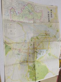 南京城区交通旅游图