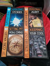 Keeping Your Cool、Setting My Moral Compass、Personal Audit、Amazing Stories（系列书，4册合售，详见图！！）书内有笔记