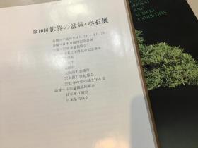 世界的盆栽 水石展 第10回 1992年日本盆栽协会