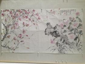 王德芳 乙庄 熊广琴 合作 国画 花鸟