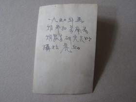 1950年男子于虎丘留影照片