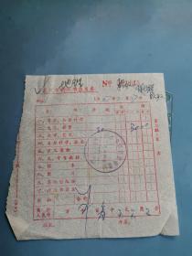 教育文献     1987年武汉市新华书店发票0153310   同一来源有折痕