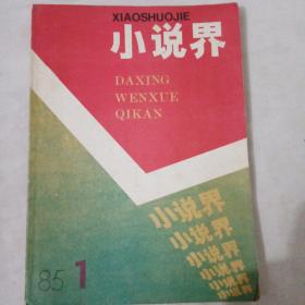 小说界文学双月刊1985.1