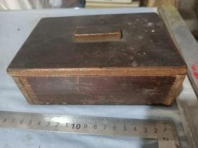 清代木制老茶盒