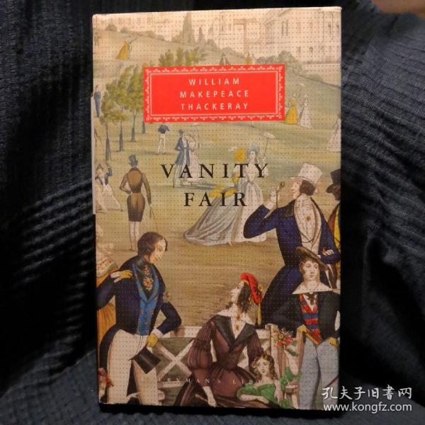 Vanity Fair 名利場 William Makepeace Thackeray薩克雷 英文原版