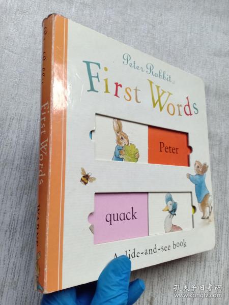 Peter Rabbit First Words: A Slide-and-See Book彼得兔的第一本词汇书