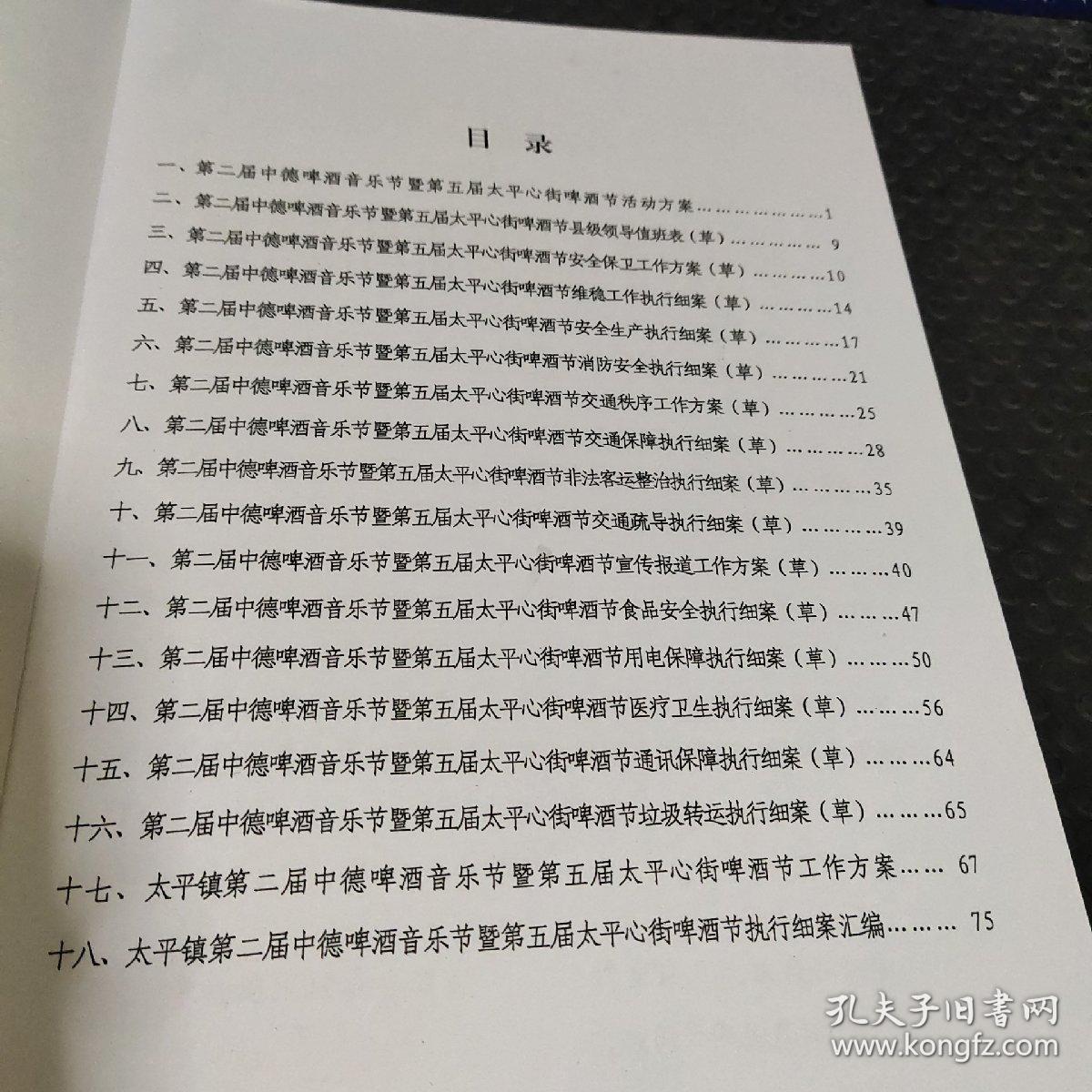 第二届中德啤酒音乐节暨第五届太平心街啤酒节