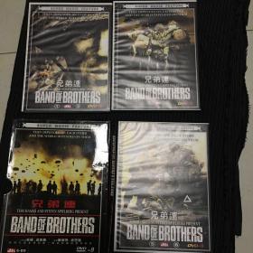DVD 光盘 兄弟连 六碟装 dvd 影碟 原装正版3盒精装