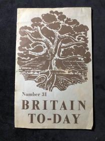 今日英国（britain today），1940年版，二战时期