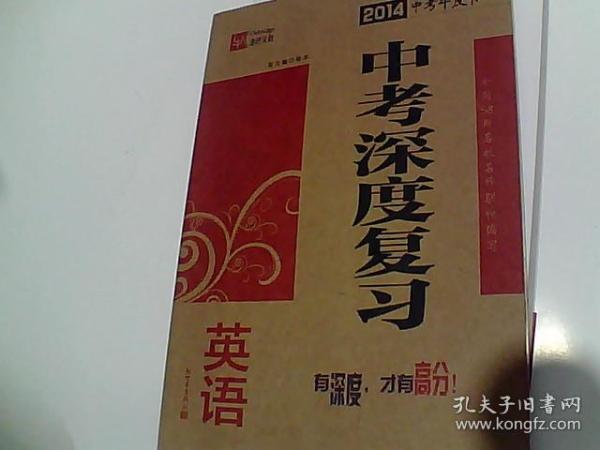 2013中考牛皮书·中考深度复习：英语（全国版）