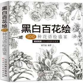 全新正版 黑白风景绘 黑白百花绘 铅笔画钢笔画表现技法基础教程从入门到精通零基础学绘画 黑白画意 建筑风景速写线描画初学者绘画技法