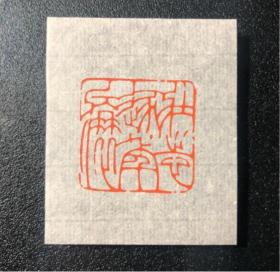 青年篆刻家刘庆春精品闲章《壮志逐年衰》