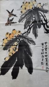 湖北著名画家鲁慕迅花鸟作品2