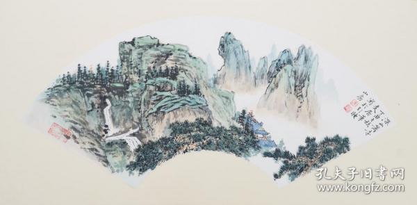 萧平学生史居华老师山水作品  南京白云堂画廊  史居华老师精品山水