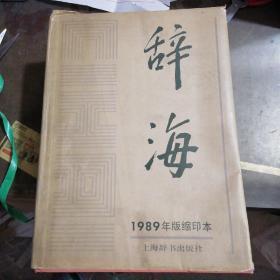 辞海1989年缩印版