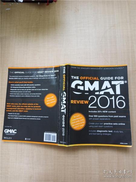 The Official Guide for GMAT Review 2016 with Online Question Bank and Exclusive Video