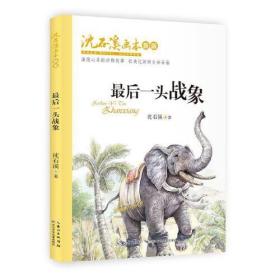 沈石溪画本（新版）·最后一头战象，涤荡心灵的动物故事   壮美宏阔的生命画卷