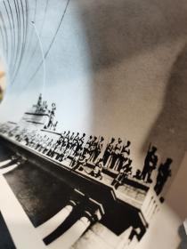1949年解放军占领南京总统府，八十年代新华社新闻展览照片