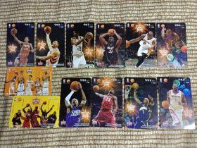 NBA全明星系列珍藏卡 
呱呱通充值卡  FMCC  T  2006－04
12张全套