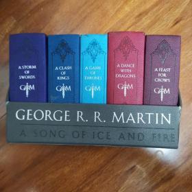 A Song of Ice and Fire (1-5)：A Game of Thrones, a Clash of Kings, a Storm of Swords,