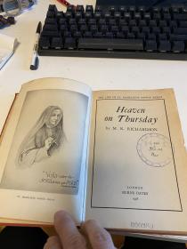 Heaven on Thursday;: The life of St. Madeleine Sophie Barat 精装 1948索菲巴拉特 天主教法国圣人