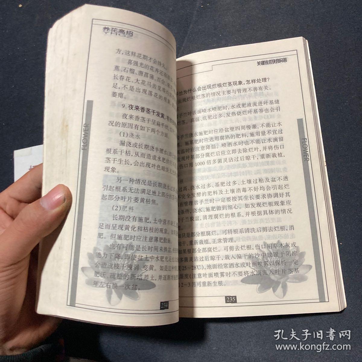 与花为伴系列·养花高招：关键技术诀窍问题