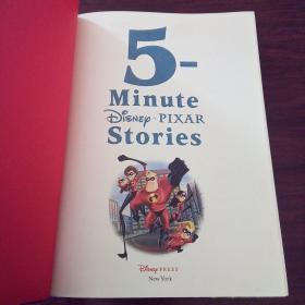 5-Minute Disney*Pixar Stories 迪士尼五分钟皮克斯故事书(精装)