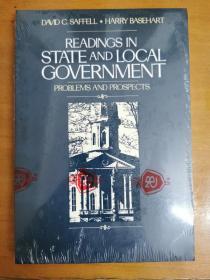 英文原版：READINGS IN
STATE AND LOCAL
GOVERNMENT