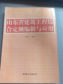 山东省建筑工程综合定额编制与应用 沈大伟 主编