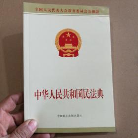 中华人民共和国民法典附草案说明（内页全新）