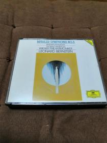 上榜名盘 DG 马勒-第6交响曲 /伯恩斯坦 BERNSTEIN / MAHLER 2CD 美版UML