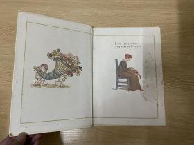 Kate Greenaway’s Language of Flowers， 漂亮插图，精装16开