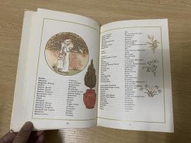 Kate Greenaway’s Language of Flowers， 漂亮插图，精装16开