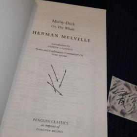 Moby-Dick: Or, the Whale (Clothbound Classics)  白鯨 Herman Melville 企鵝布面精裝