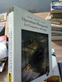 Operations Management For Competitive Advantage【含盘】