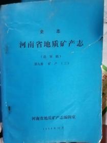 河南省地质矿产志（第八册）矿产（二）