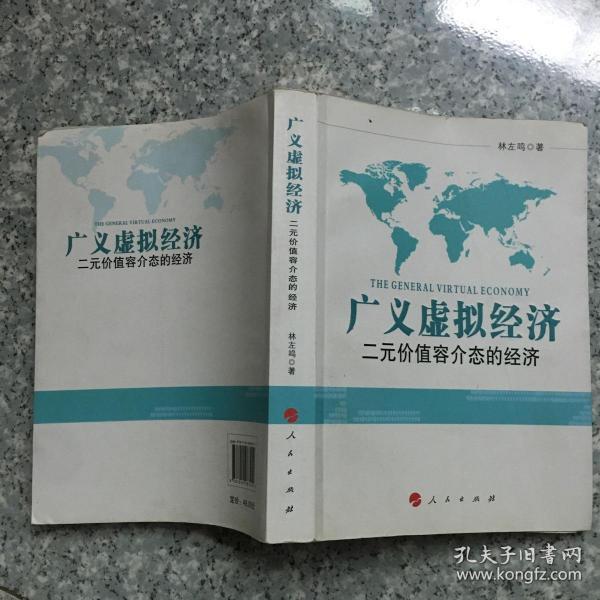 广义虚拟经济:二元价值容介态的经济   原版内页干净